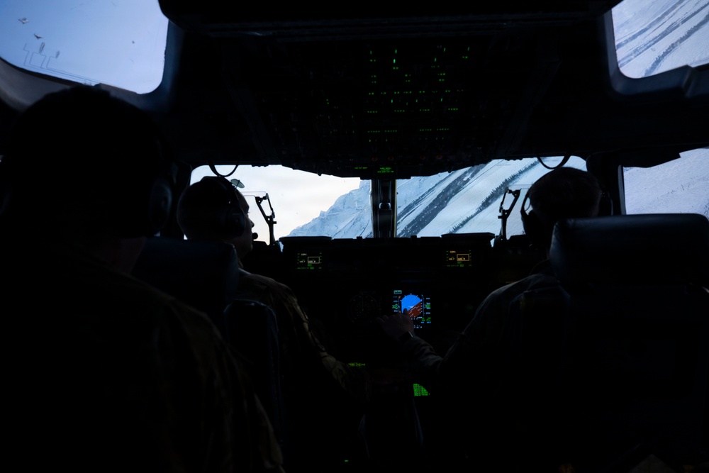 The 14th Airlift Squadron conducts a low-level sortie during Exercise Palmetto Reach