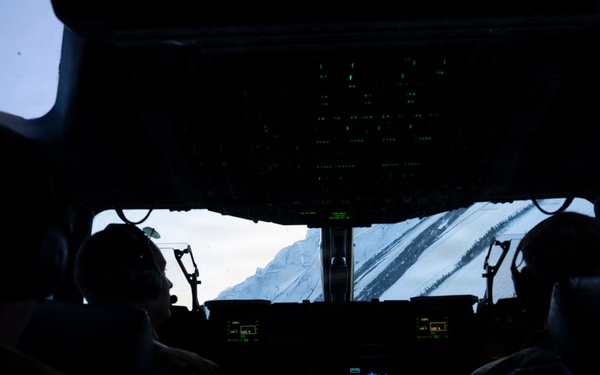 The 14th Airlift Squadron conducts a low-level sortie during Exercise Palmetto Reach