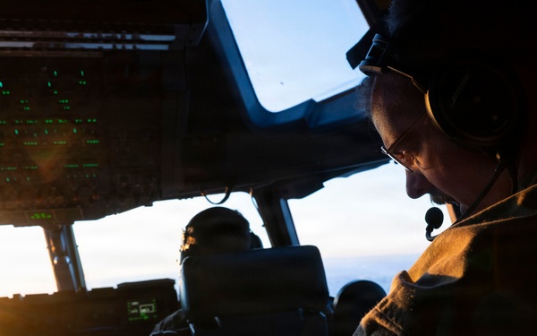 The 14th Airlift Squadron conducts a low-level sortie during Exercise Palmetto Reach