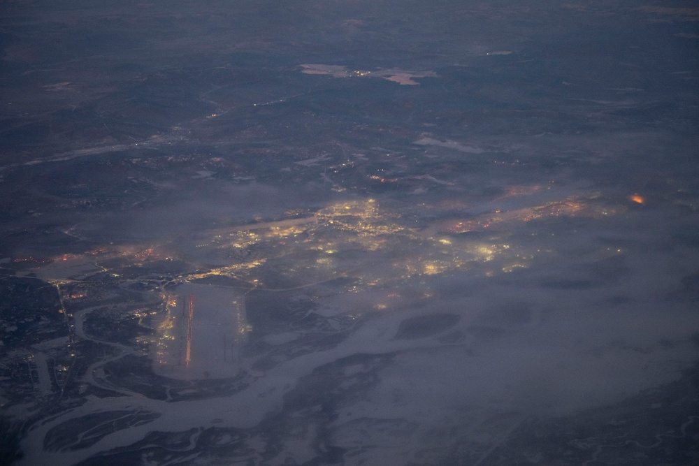 The 14th Airlift Squadron conducts a low-level sortie during Exercise Palmetto Reach