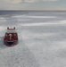 USCGC Polar Star (WAGB 10) escorts motor vessel Stena Polaris through the ice-covered Ross Sea to McMurdo Station during Operation Deep Freeze 2026