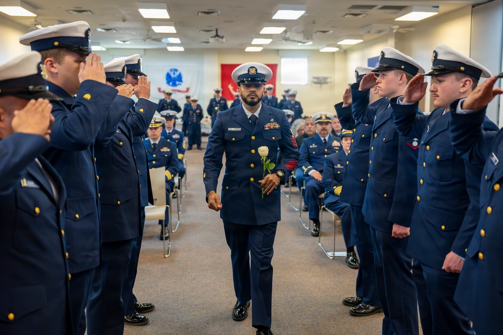 Members attend Blackthorn Memorial at Base Galveston