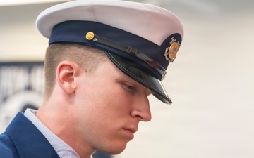 Members attend Blackthorn Memorial at Base Galveston