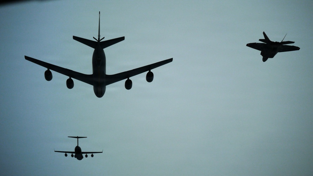 154th Operations Group Soars in Multi-Ship Formation