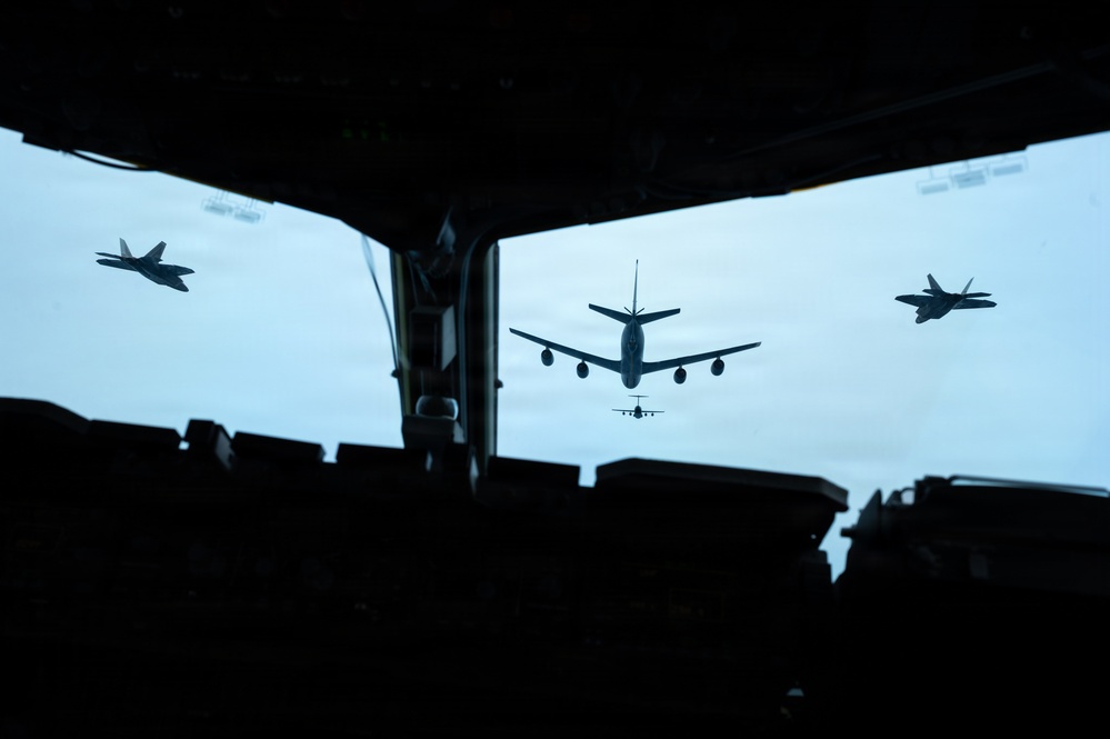 154th Operations Group Soars in Multi-Ship Formation