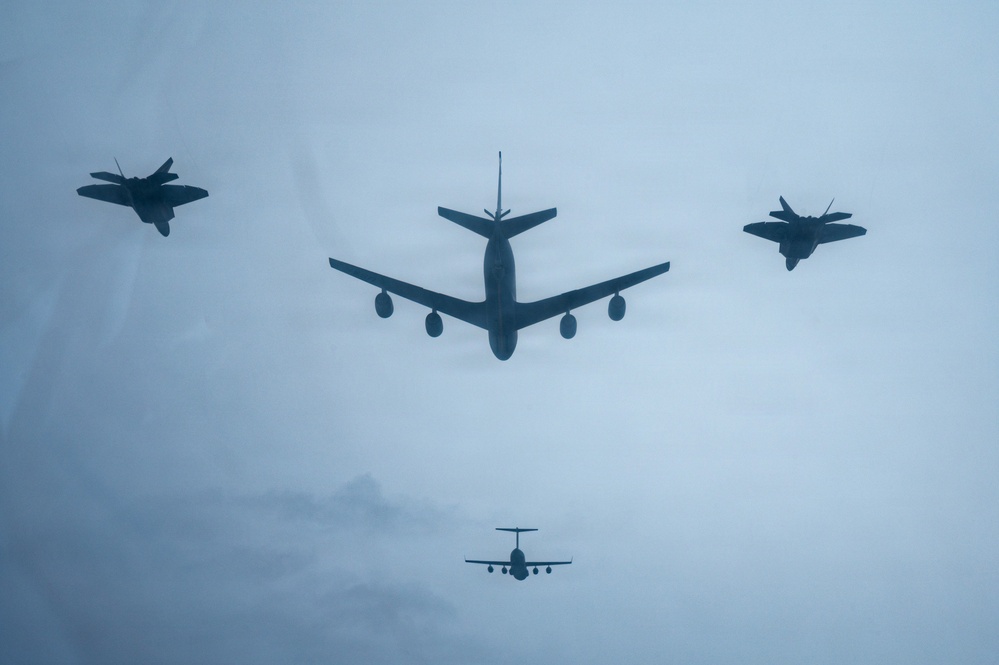 154th Operations Group Soars in Multi-Ship Formation