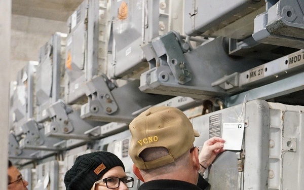 VCNO Visits Naval Magazine Indian Island