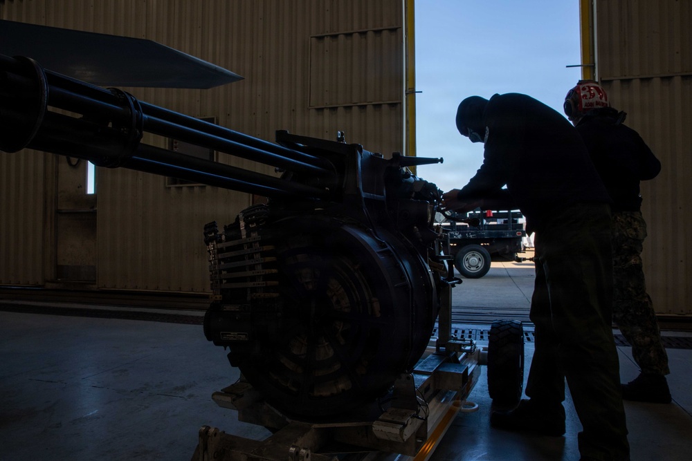 Strike Fighter Squadron (VFA) 34 Prepares for a Training Exercise