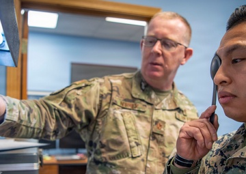 434th AMDS Support Local Marines