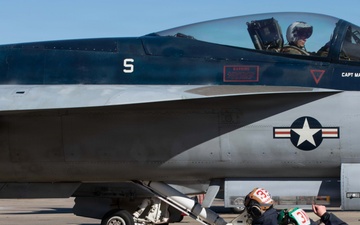 Strike Fighter Squadron (VFA) 34 Prepares for a Training Exercise