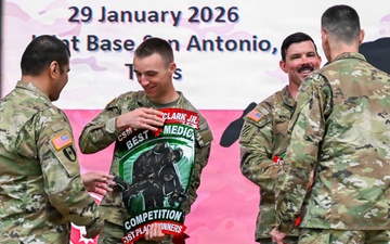 The 2026 CSM Jack L. Clark Jr. Best Medic Competition Awards Ceremony