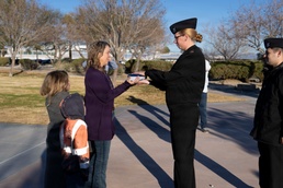 Strand retires After 37 years of federal service