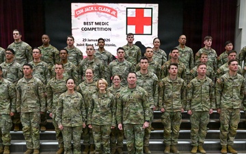 The 2026 CSM Jack L. Clark Jr. Best Medic Competition Awards Ceremony