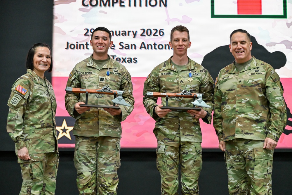 The 2026 CSM Jack L. Clark Jr. Best Medic Competition Awards Ceremony