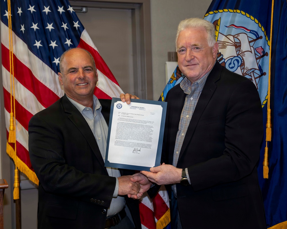 Roth named 2025 Point Mugu Mentor of the Year