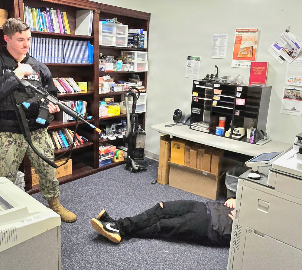 Naval Station Newport Conducts Drills During Citadel Shield