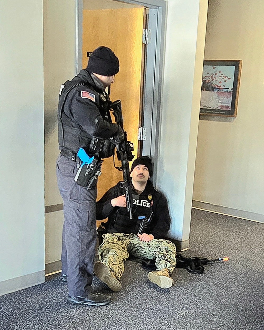 Naval Station Newport Conducts Drills During Citadel Shield