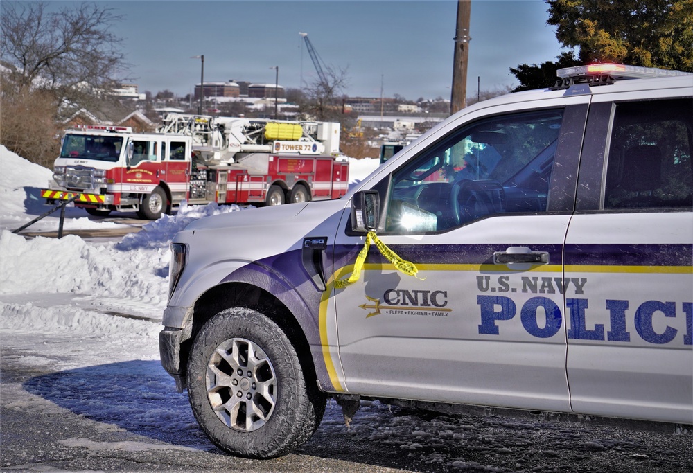 Naval Station Newport Conducts Drills During Citadel Shield