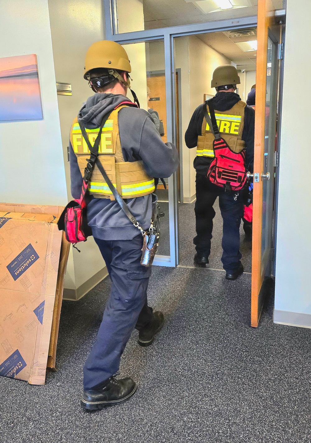 Naval Station Newport Conducts Drills During Citadel Shield