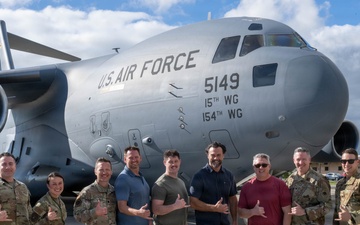 Under Secretary of the Air Force visits the 15th Wing