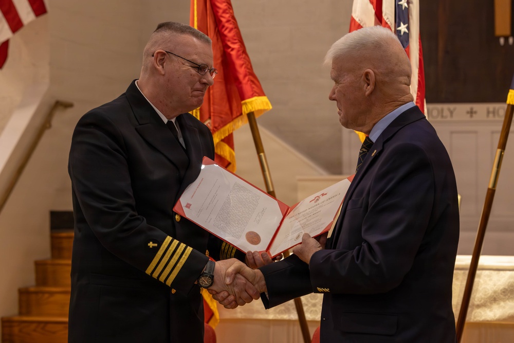 Navy Chaplain Capt. William Riley Retires After Decades of Service to Marines and Sailors