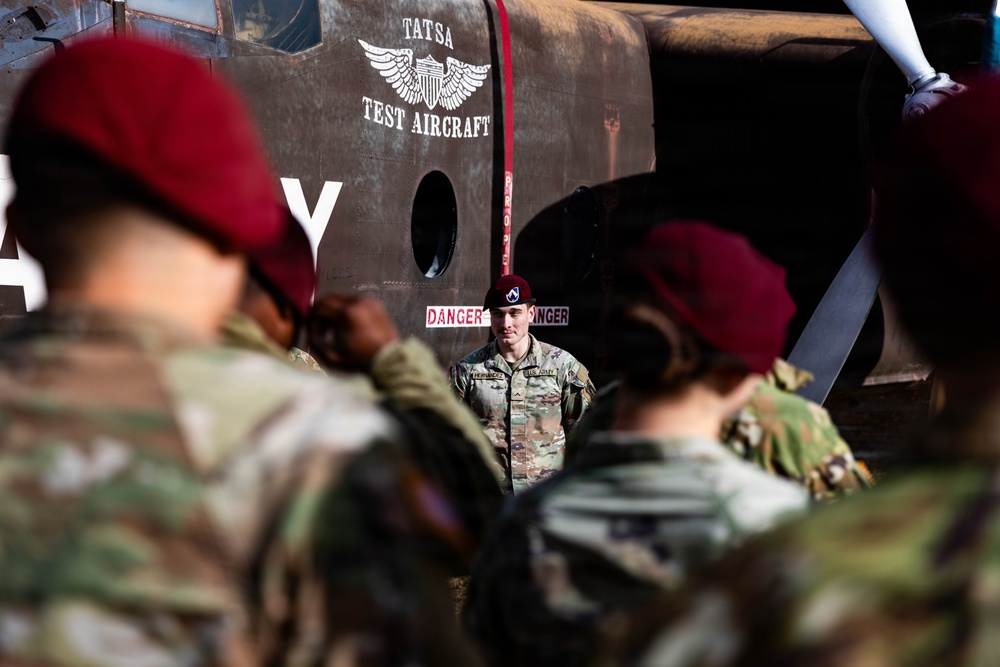 Private First Class James Hernandez Promotion Ceremony