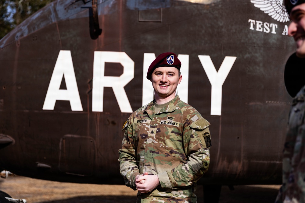 Private First Class James Hernandez Promotion Ceremony