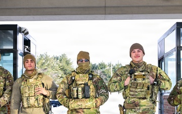 Scott AFB crews battle winter storm, keep mission moving