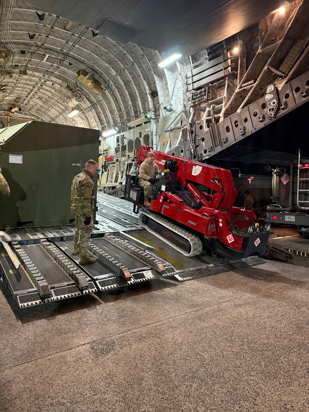 103rd Airlift Wing Supports Cargo Delivery During Holidays