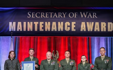 1st Maintenance Battalion, 1st Combat Readiness Regiment, I MEF wins the 2025 Phoenix Award for Maintenance Excellence