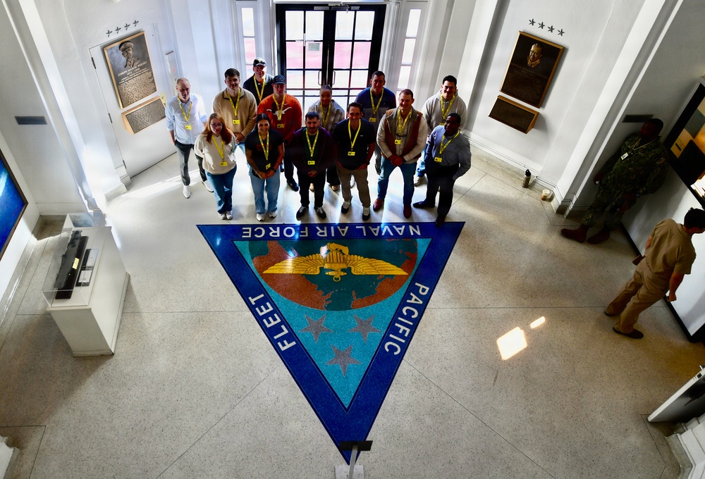 Sailors of the Year Visit COMNAVAIRPAC