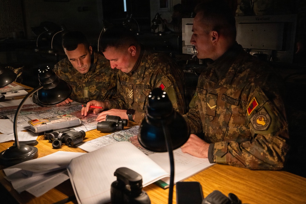 New Jersey Albania Call For Fire training