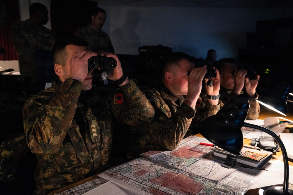 New Jersey Albania Call For Fire training