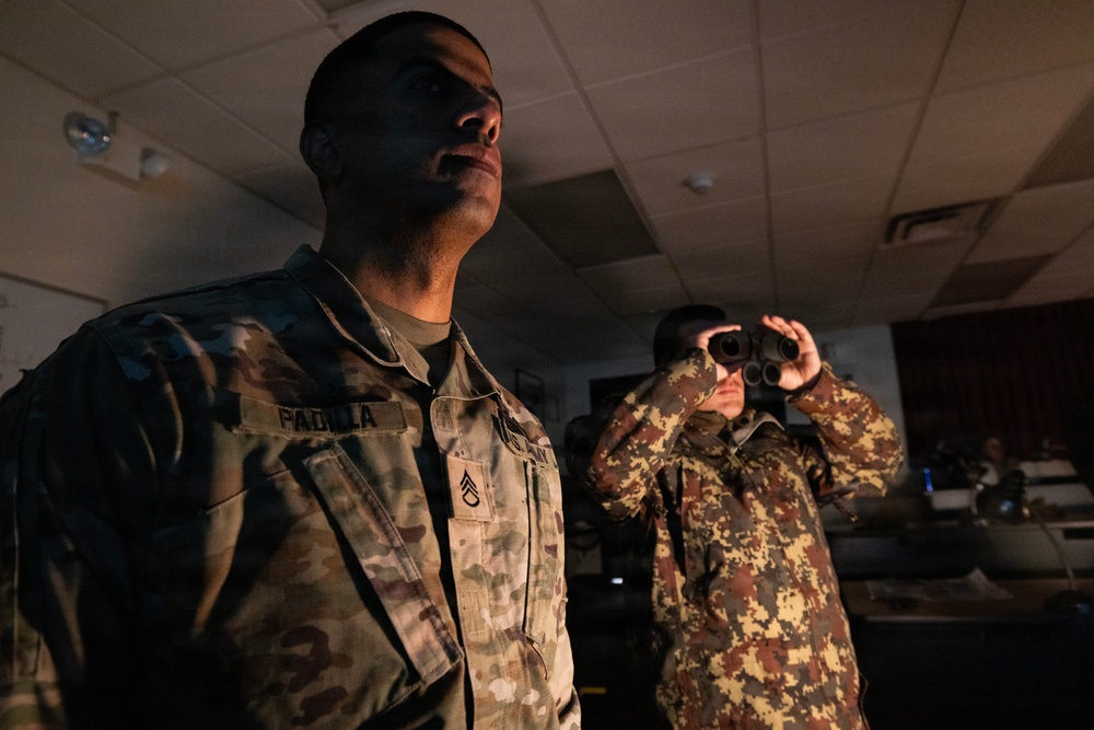 New Jersey Albania Call For Fire training