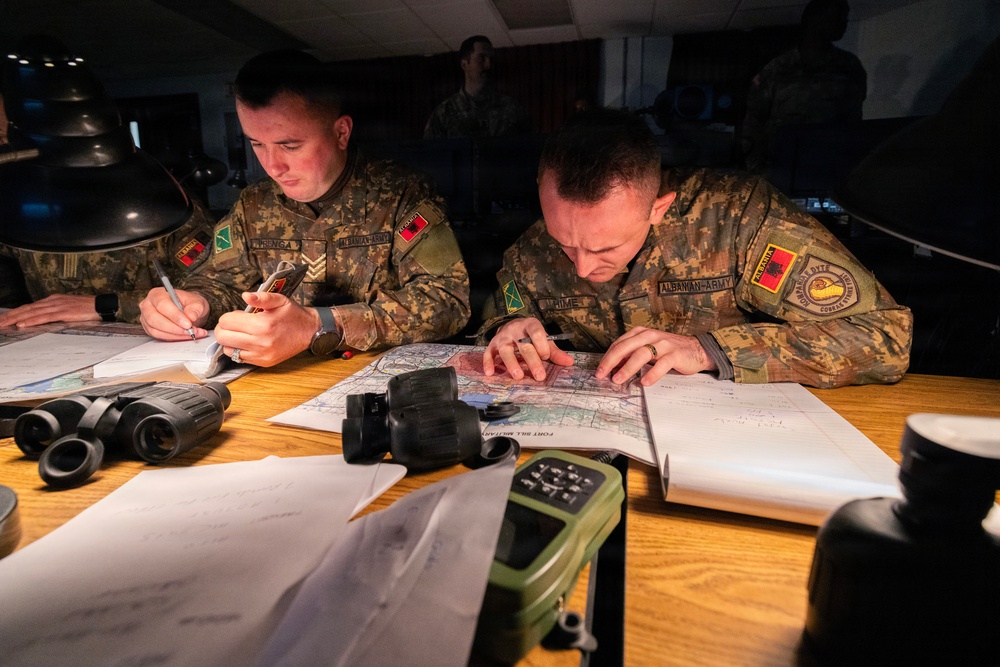 New Jersey Albania Call For Fire training