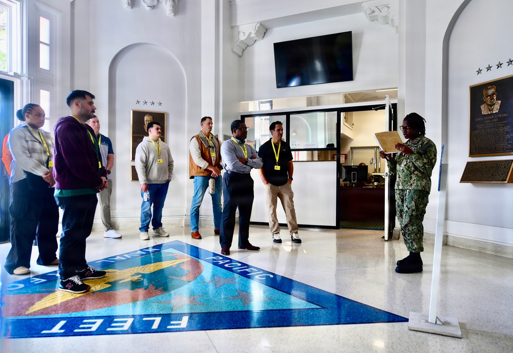 Sailors of the Year Visit COMNAVAIRPAC