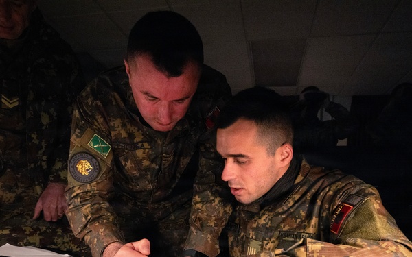 New Jersey Albania Call For Fire training