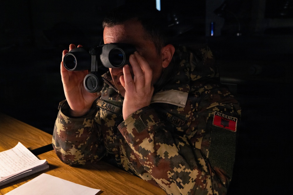 New Jersey Albania Call For Fire training