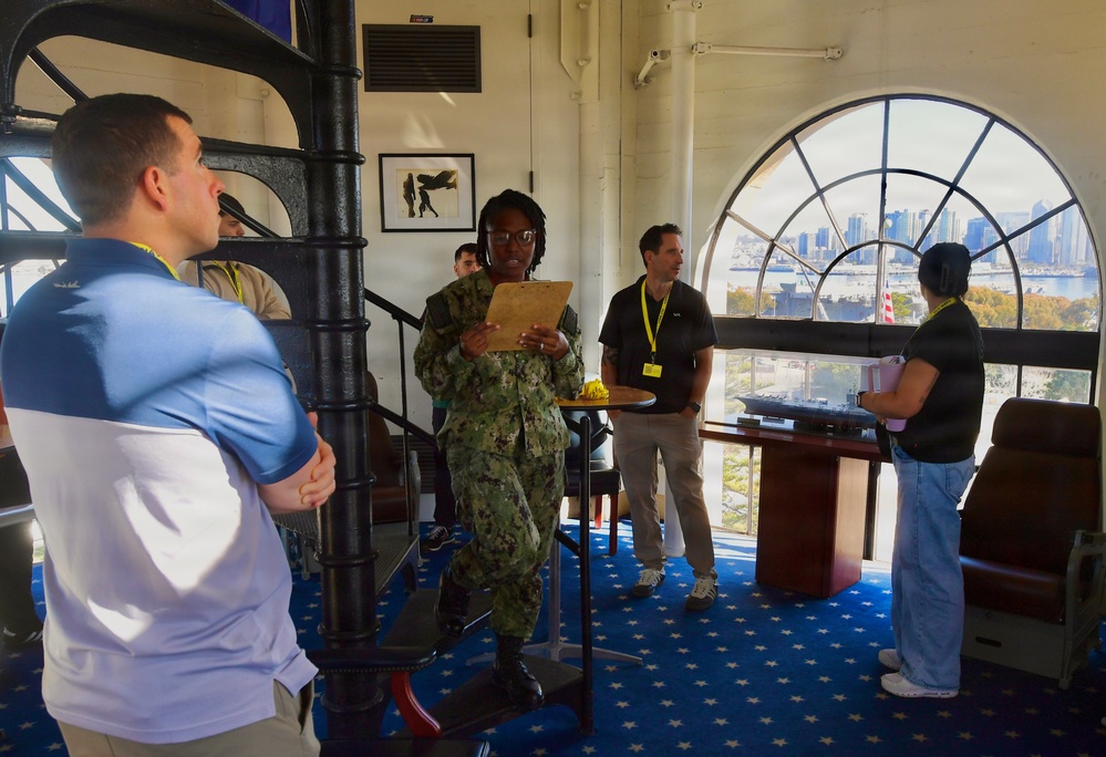 Sailors of the Year Visit COMNAVAIRPAC