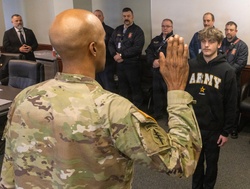 A Legacy of Service: Firefighter's son answers the call to a different uniform