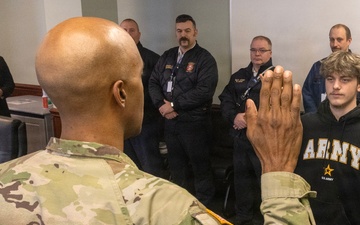 A Legacy of Service: Firefighter's son answers the call to a different uniform