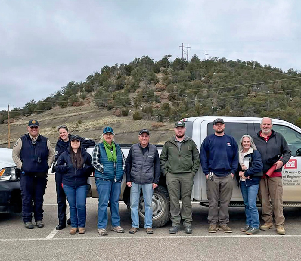 Eagle surveys held at six USACE-Albuquerque District lakes in January