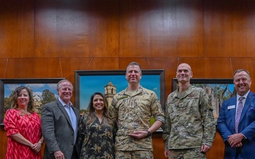 NATO Reservist visits South Texas