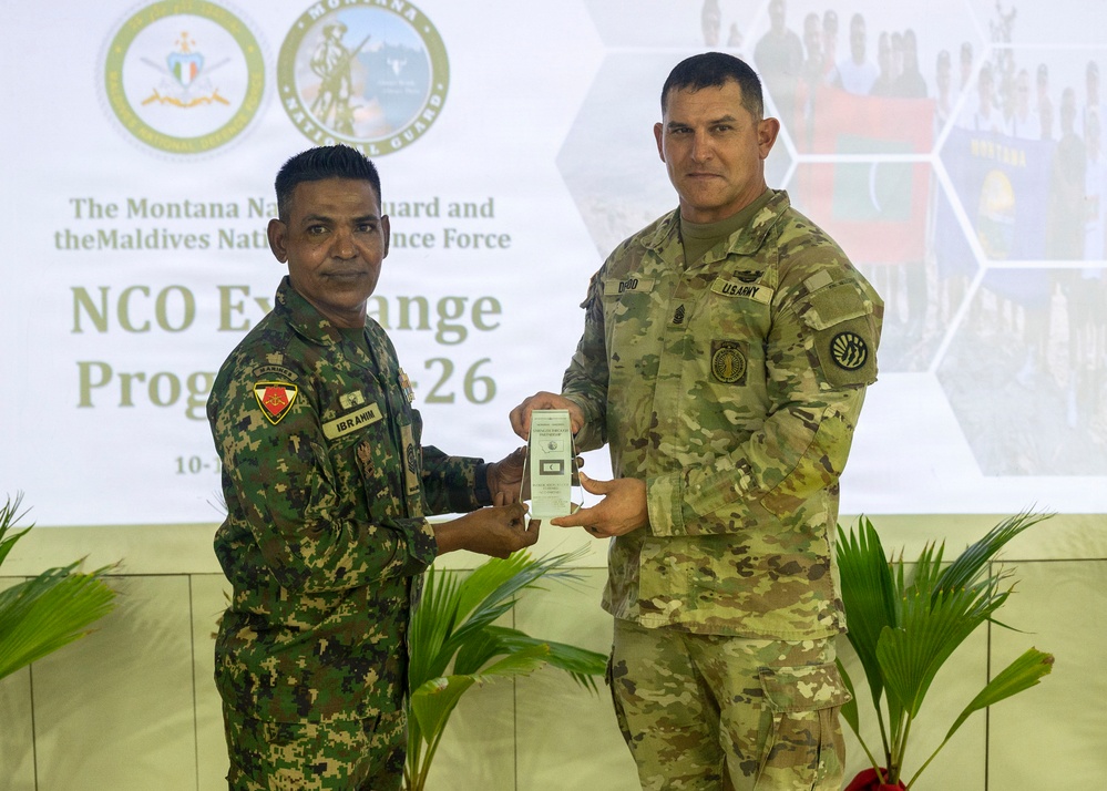 Montana National Guard Strengthens Partnership with Maldives National Defence Force