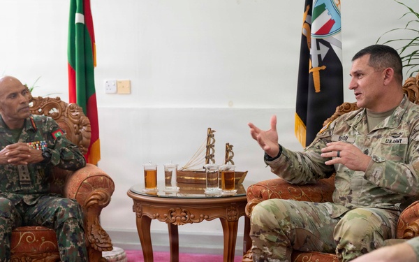 Montana National Guard Strengthens Partnership with Maldives National Defence Force