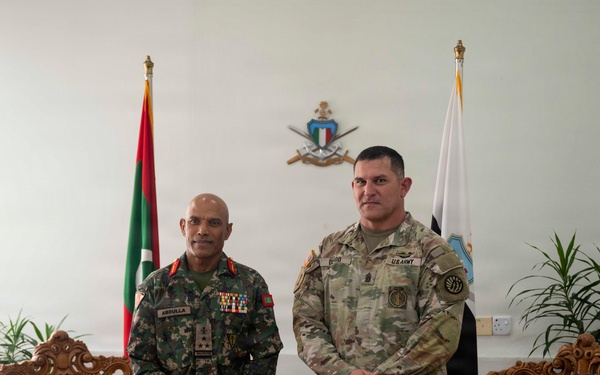 Montana National Guard Strengthens Partnership with Maldives National Defence Force