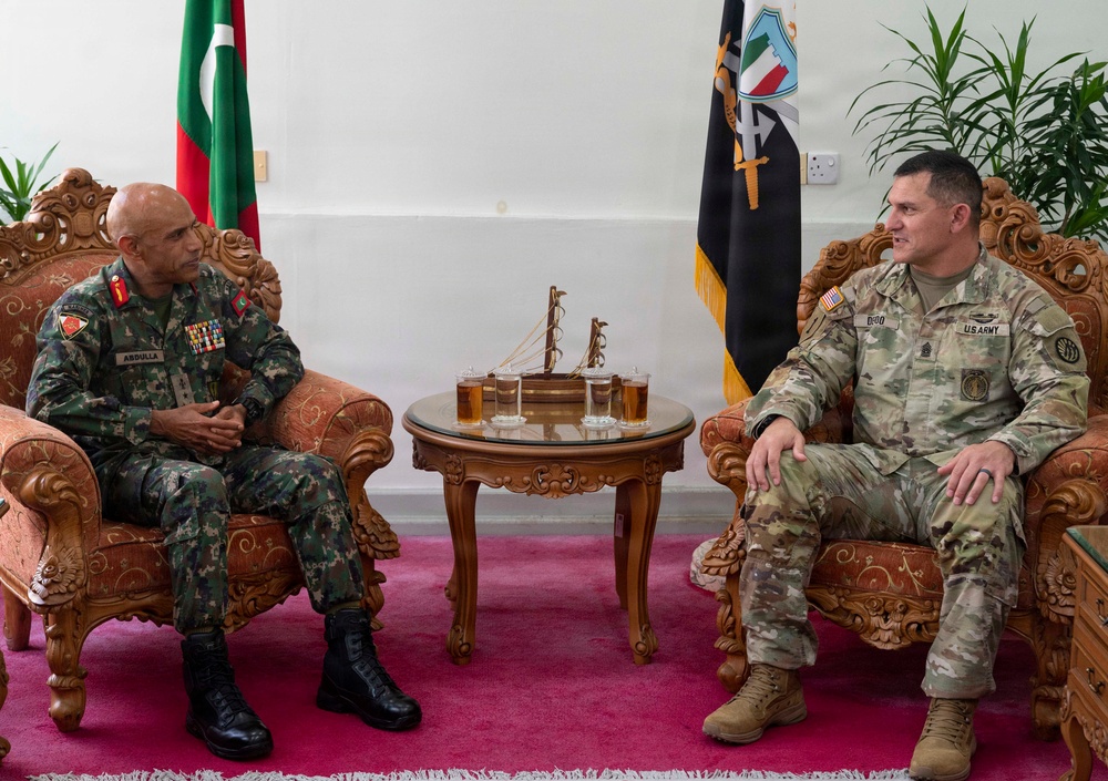 Montana National Guard Strengthens Partnership with Maldives National Defence Force