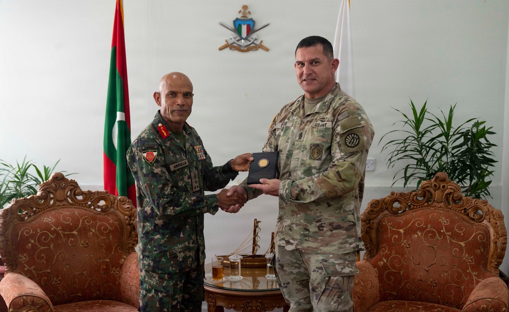 Montana National Guard Strengthens Partnership with Maldives National Defence Force