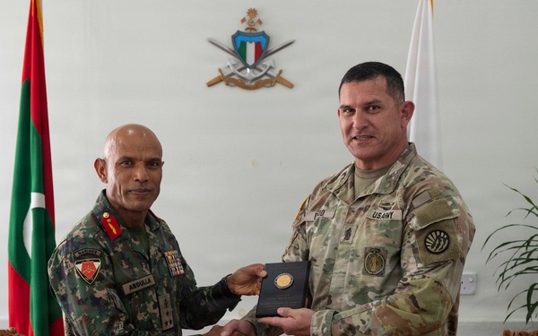 Montana National Guard Strengthens Partnership with Maldives National Defence Force