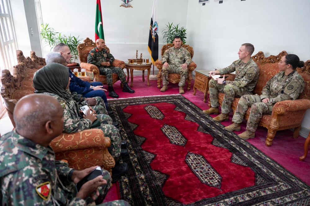 Montana National Guard Strengthens Partnership with Maldives National Defence Force